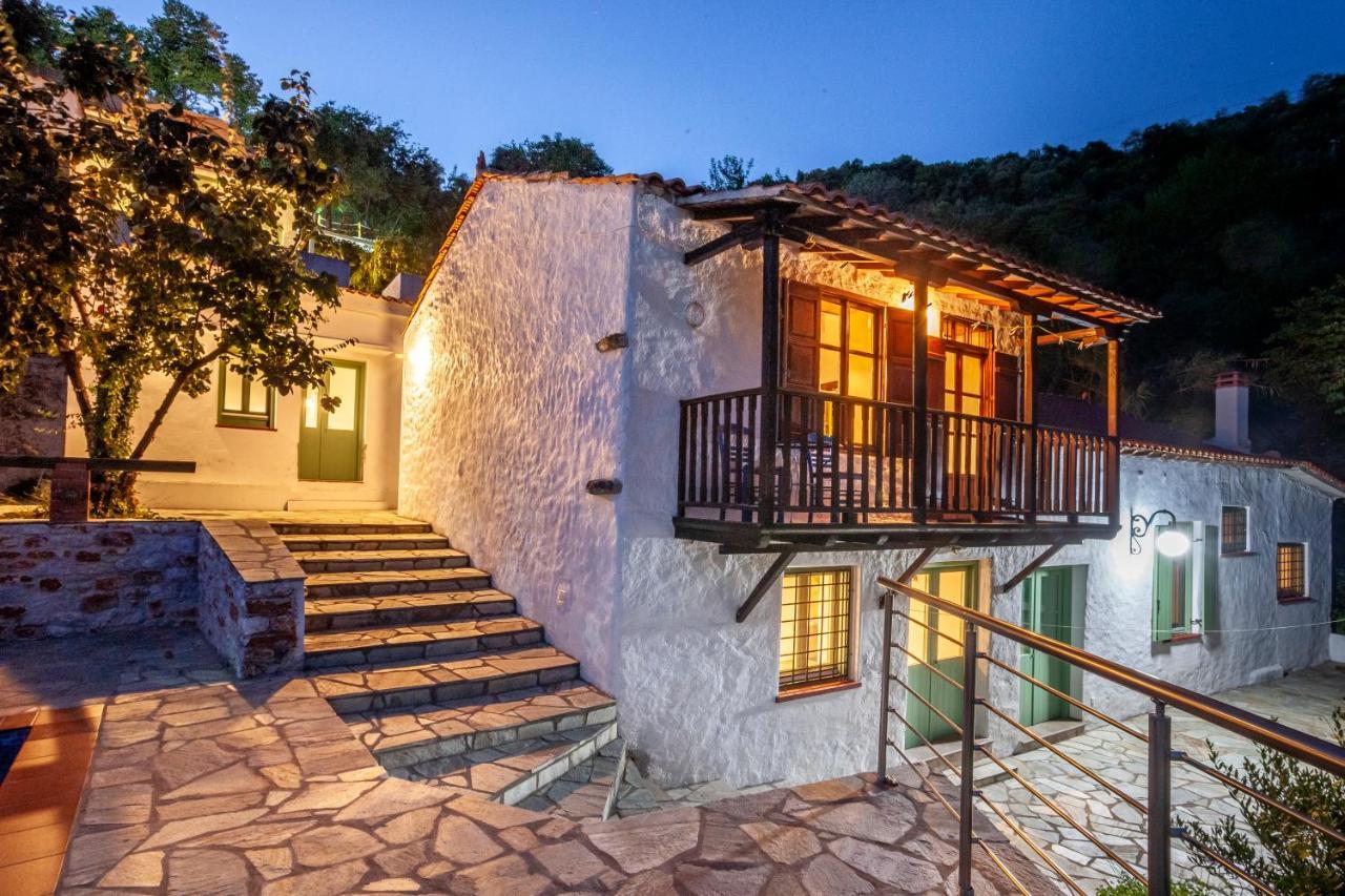 Olea Skopelos Villas With Swimming Pools & Sea View Panormos  Ngoại thất bức ảnh