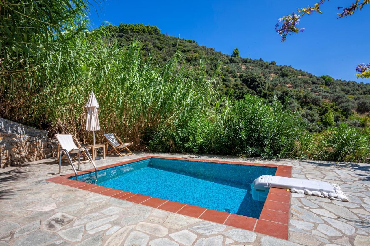 Olea Skopelos Villas With Swimming Pools & Sea View Panormos  Ngoại thất bức ảnh