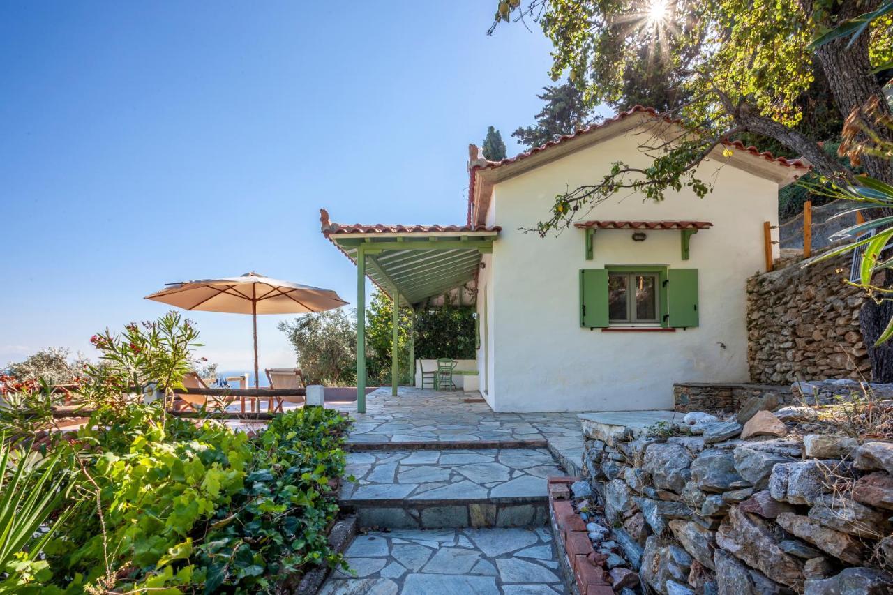 Olea Skopelos Villas With Swimming Pools & Sea View Panormos  Ngoại thất bức ảnh