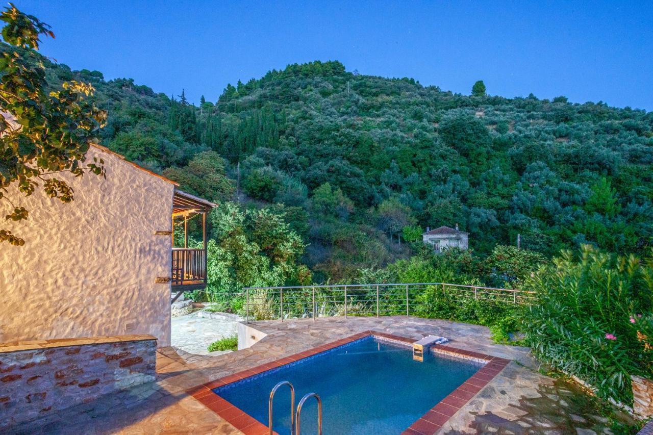 Olea Skopelos Villas With Swimming Pools & Sea View Panormos  Ngoại thất bức ảnh