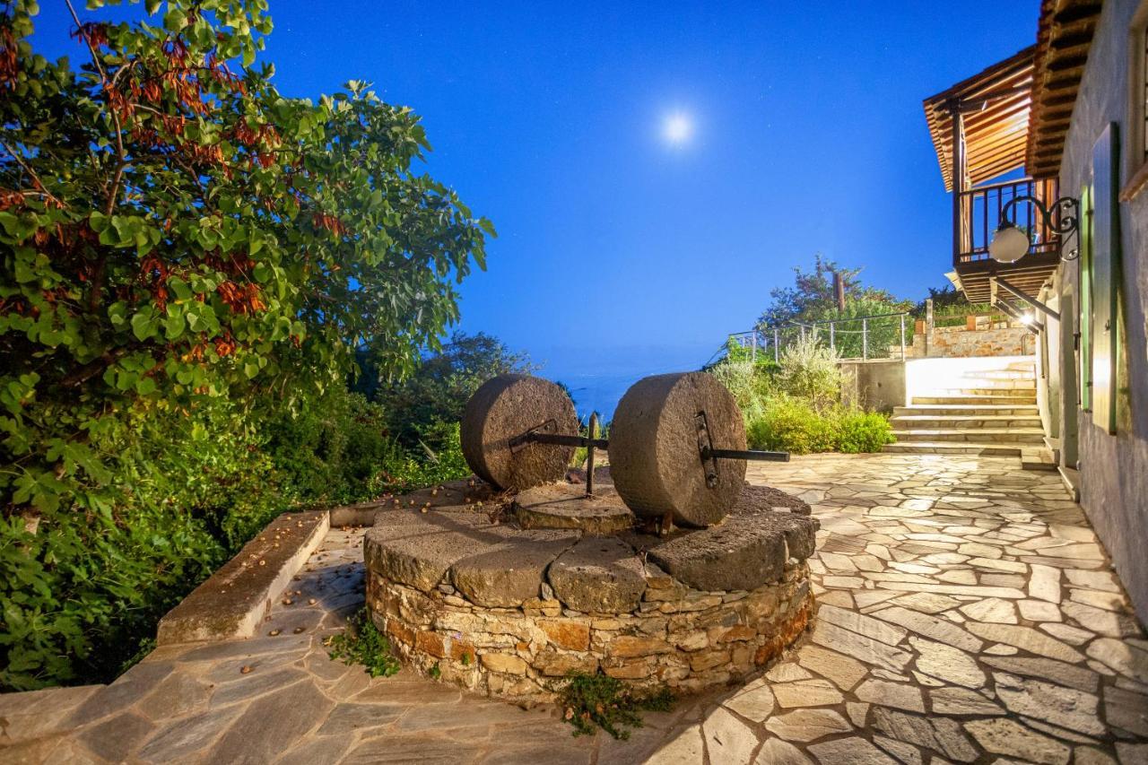 Olea Skopelos Villas With Swimming Pools & Sea View Panormos  Ngoại thất bức ảnh