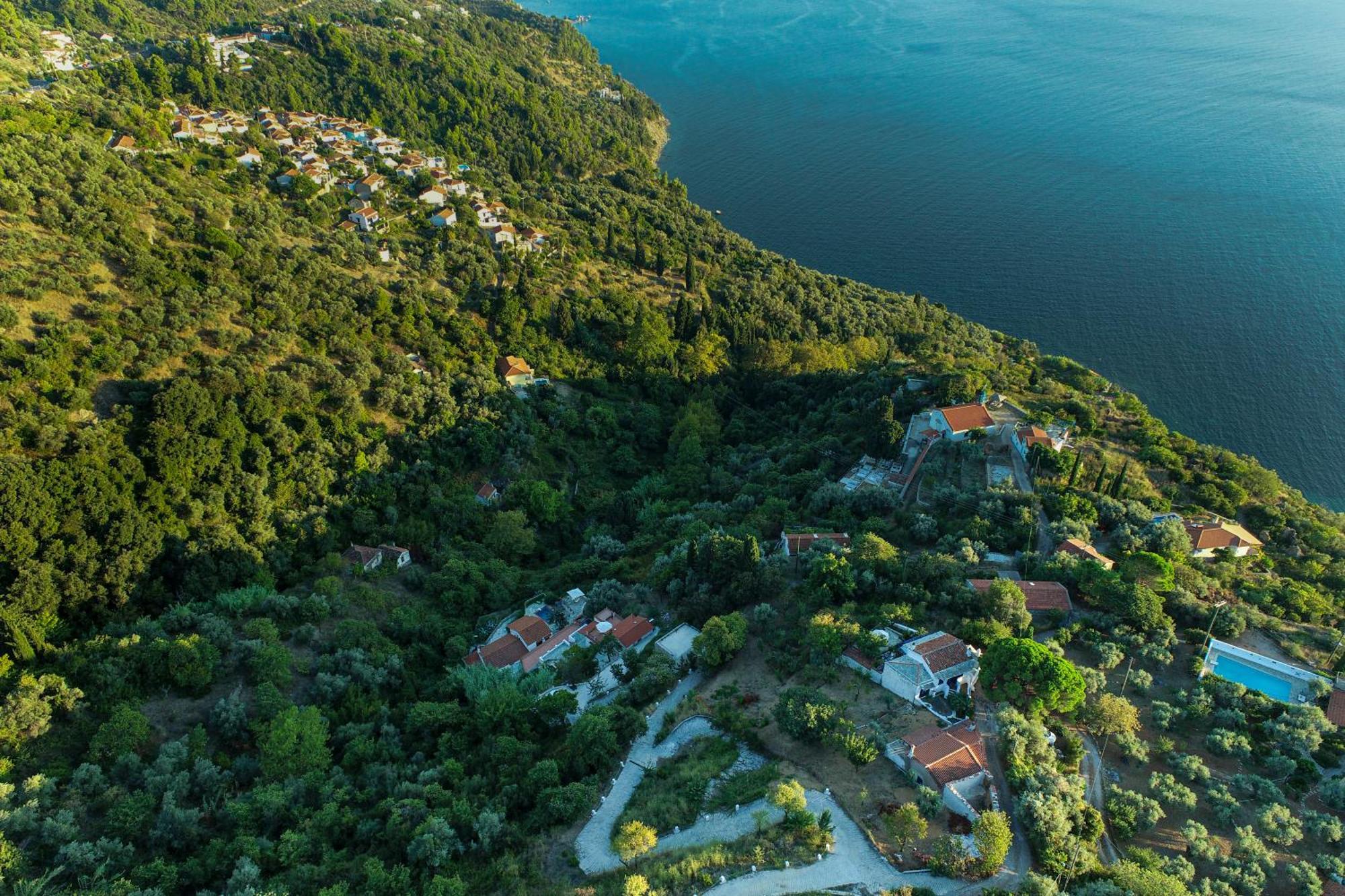 Olea Skopelos Villas With Swimming Pools & Sea View Panormos  Ngoại thất bức ảnh